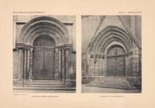 Tafel 1 Mittelalter : Breslau Magdalenenkirche ; Görlitz Peterskirche