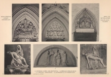 Tafel 53 Mittelalter : Figürliche Plastik : Striegau Nord- und Südportal ; Breslau Kreuzkirche ; Breslau Sandkirche ; Schweidnitz K. Pfarrkirche