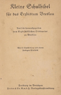 Kleine Schulbibel für das Erzbistum Breslau