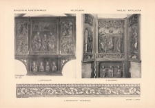 Tafel 63 Mittelalter Holzplastik : Lampersdorf ; Goldberg ; Schweidnitz Ratsarchiv