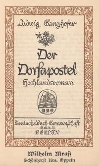 Der Dorfapostel