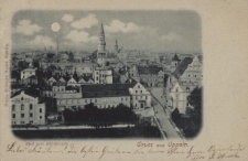 Gruss aus Oppeln : Blick vom Schlo&szlig;thurm