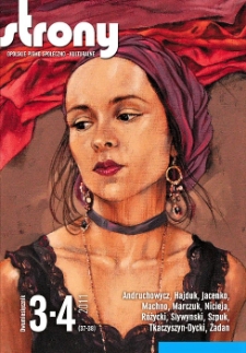 Strony : czasopismo społeczno-kulturalne 2011, nr 3-4