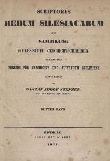 Samuel Benjamin Klose's Darstellung der inneren Verhältnisse der Stadt Breslau vom Jahre 1458 bis zum Jahre 1526. Bd. 3