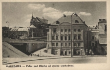 Warszawa : Pałac pod Blachą od strony wschodniej