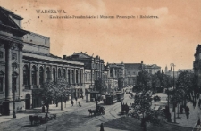 Warszawa : Krakowskie-Przedmieście i Muzeum Przemysłu i Rolnictwa