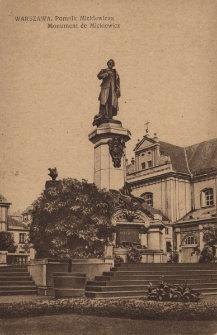 Warszawa : Pomnik Mickiewicza