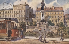 Warszawa : Pomnik Mickiewicza