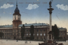 Warszawa : Zamek i Kolumna Zygmunta - Schloss