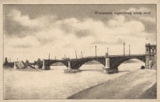 Warszawa : wysadzony nowy most