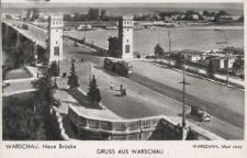 Gruss aus Warschau : Warszau. Neue Brücke
