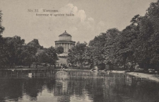 No. 22 Warszawa : Rezerwuar w Ogrodzie Saskim