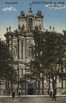 Warszawa : Kościół Wizytek na Krak. Przedmieściu
