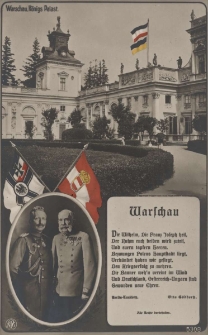 Warschau : K&ouml;nigs. Palast.