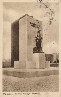 Warszawa : Pomnik Poległym Saperom