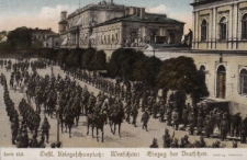 Oestl. Kriegsschauplatz : Warschau : Einzug der Deutschen