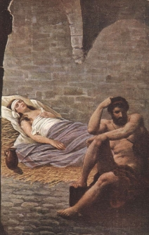 Quo Vadis : Ursus czuwa nad Lygią w więzieniu