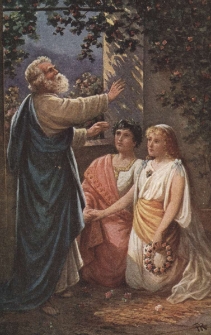 Quo Vadis : Święty Piotr błogosławi Lygię i Viniciusza
