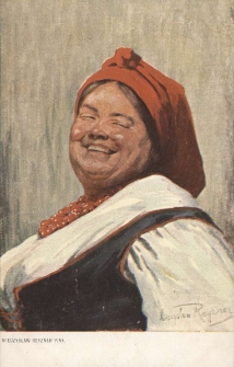 [Portret kobiety w stroju ludowym]