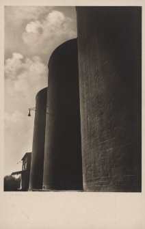 Werk Groschowitz, ein Teil der Zemenrsilos : Schlesische Portland=Zement=Industrie A.=G., Oppeln