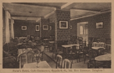 Form's Hotel, Caffe-Restaurant, Oppeln O.-S., Inh. Max Hermann, Telephon 7