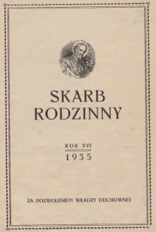 Skarb Rodzinny, 1934, nr 1, 3