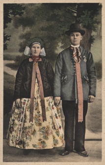 Oberschlesische Trachten : Brautpaar