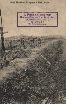 Grab Meclemb. Dragoner in Fort Loncin