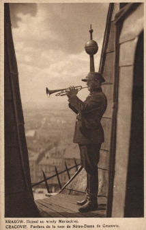 Kraków : Hejnał na wieży Mariackiej