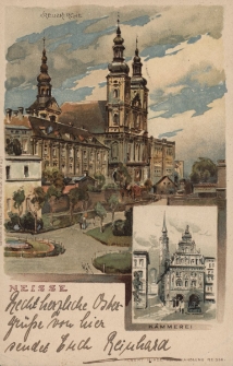 Neisse : Kreuzkirche, K&auml;mmerei