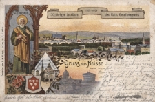 Gruss aus Neisse : 50 j&auml;hriges Jubil&auml;um des Kath. Gesellenvereins 1851-1901