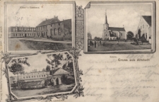 Gruss aus Altstadt : Klibor's Gasthaus, Kirche, Augustin's Gärtnereit