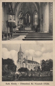 Dittersdorf, Kr. Neustadt O/Schl. : Kath. Kirche