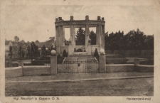 Kgl. Neudorf b. Oppeln O.S. : Heldendenkmal