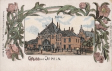 Gruss aus Oppeln : Bahnhof