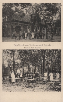 Sch&uuml;tzenhaus-Etablissement Oppeln : Inhaber Karl Stuchlik