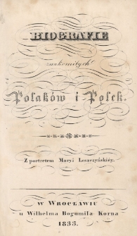 Biografie znakomitych Polaków i Polek
