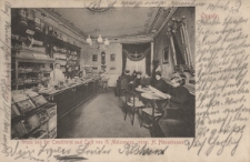 Oppeln : Gruss aus der Conditorei und Café von G. Malcomess, vorm H. Henselmann