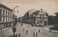 Oppeln : Krakauer Straße mit Residenz=Café