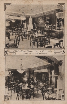 Kaffee Residenz, Oppeln : Inhaber J. Hoheisel