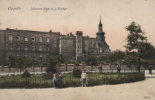 Oppeln : Wilhelms-Platz m. d. Kloster