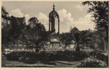 Oppeln : Friedrichsplatz mit Monumentalbrunnen