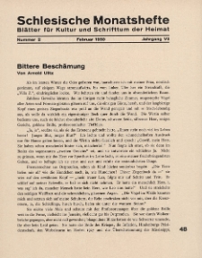 Schlesische Monatshefte : Blätter für Kultur und Schrifttum der Heimat 1930, 7 Jg., Nr 2