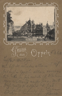 Gruss aus Oppeln : Bahnhof Oppeln