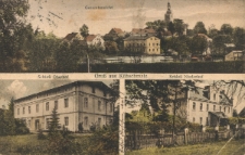 Gruß aus Kühschmalz : Gesamtansicht, Schloss Oberhof, Schloss Niederhof