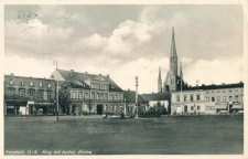 Konstadt, O.-S. : Ring mit kathol. Kirche