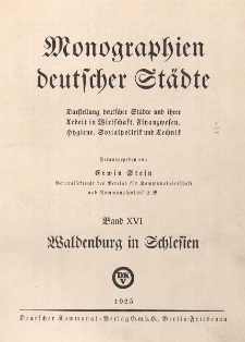 Bd 16, Waldenburg in Schlesien