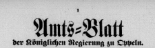 Amtsblatt der K&ouml;niglichen Regierung zu Oppeln 1908. St&uuml;ck 7