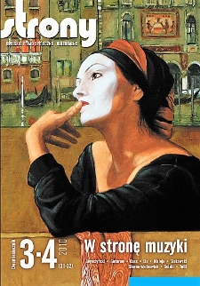 Strony : opolskie pismo społeczno-kulturalne 2010, nr 3-4 (31-32)