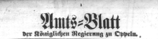 Amtsblatt der Königlichen Regierung zu Oppeln 1913. Stück 1